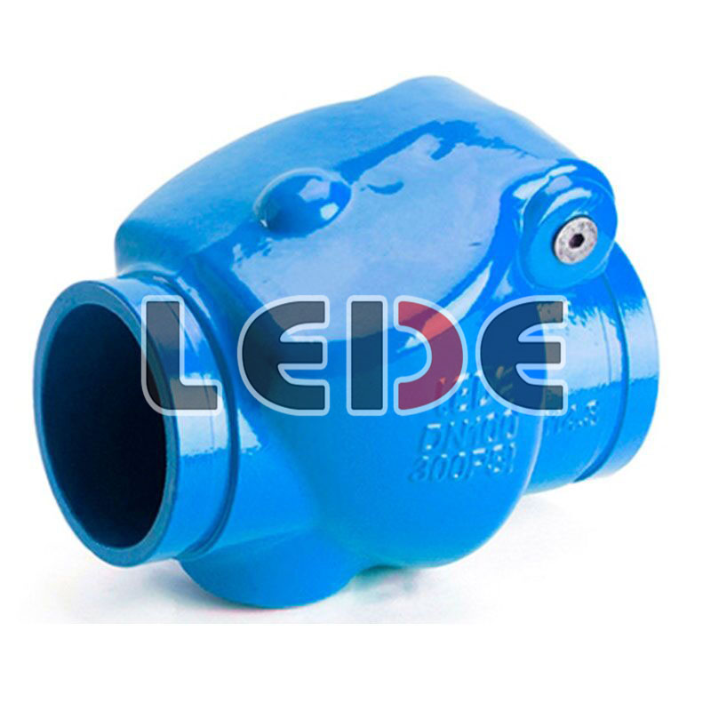 溝槽旋啟式(shi)止回閥